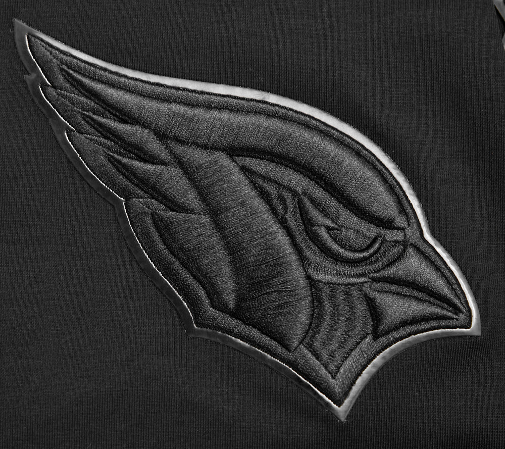 NFL ARIZONA CARDINALS TRIPLE BLACK T-SHIRT POUR HOMME (TRIPLE NOIR)