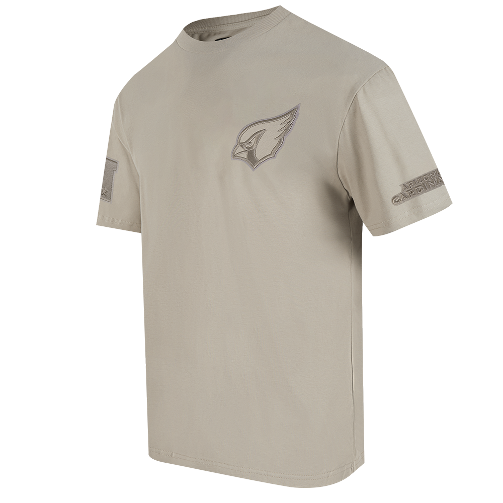 NFL ARIZONA CARDINALS NEUTRAL MEN'S CJ DROP SHOULDER TEE (TAUPE)