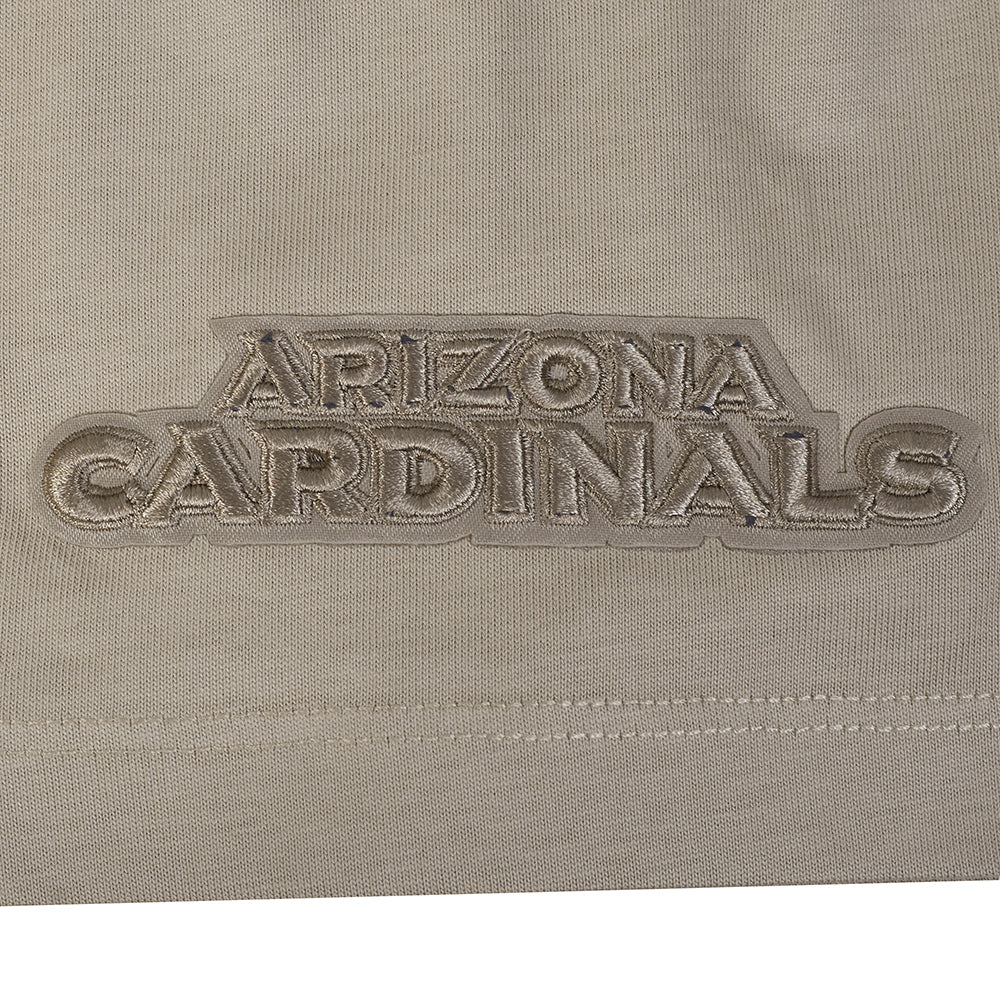 NFL ARIZONA CARDINALS NEUTRAL MEN'S CJ DROP SHOULDER TEE (TAUPE)