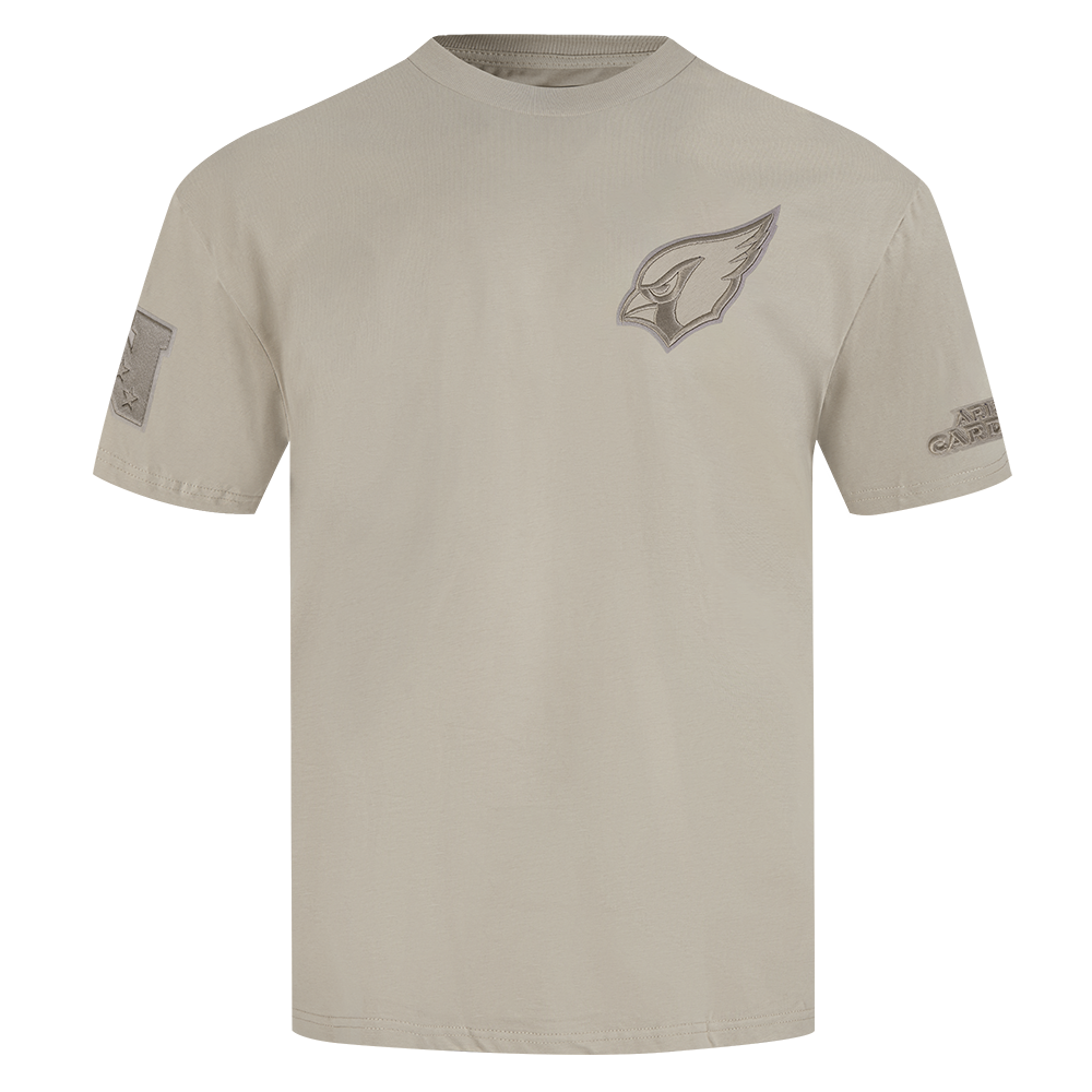 NFL ARIZONA CARDINALS NEUTRAL MEN'S CJ DROP SHOULDER TEE (TAUPE)