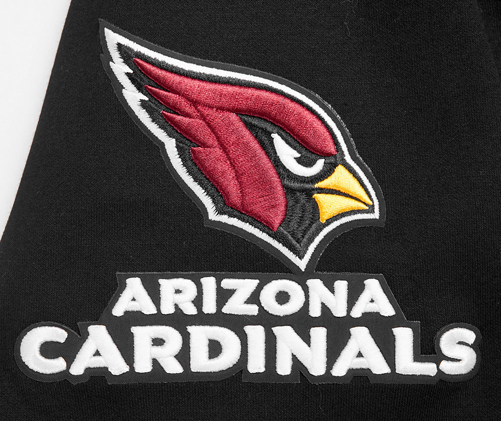 NFL ARIZONA CARDINALS CLASSIC CHENILLE CHANDAIL À CAPUCHON POUR HOMME (NOIR)