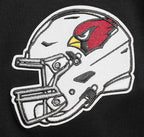 NFL ARIZONA CARDINALS CLASSIC CHENILLE CHANDAIL À CAPUCHON POUR HOMME (NOIR)