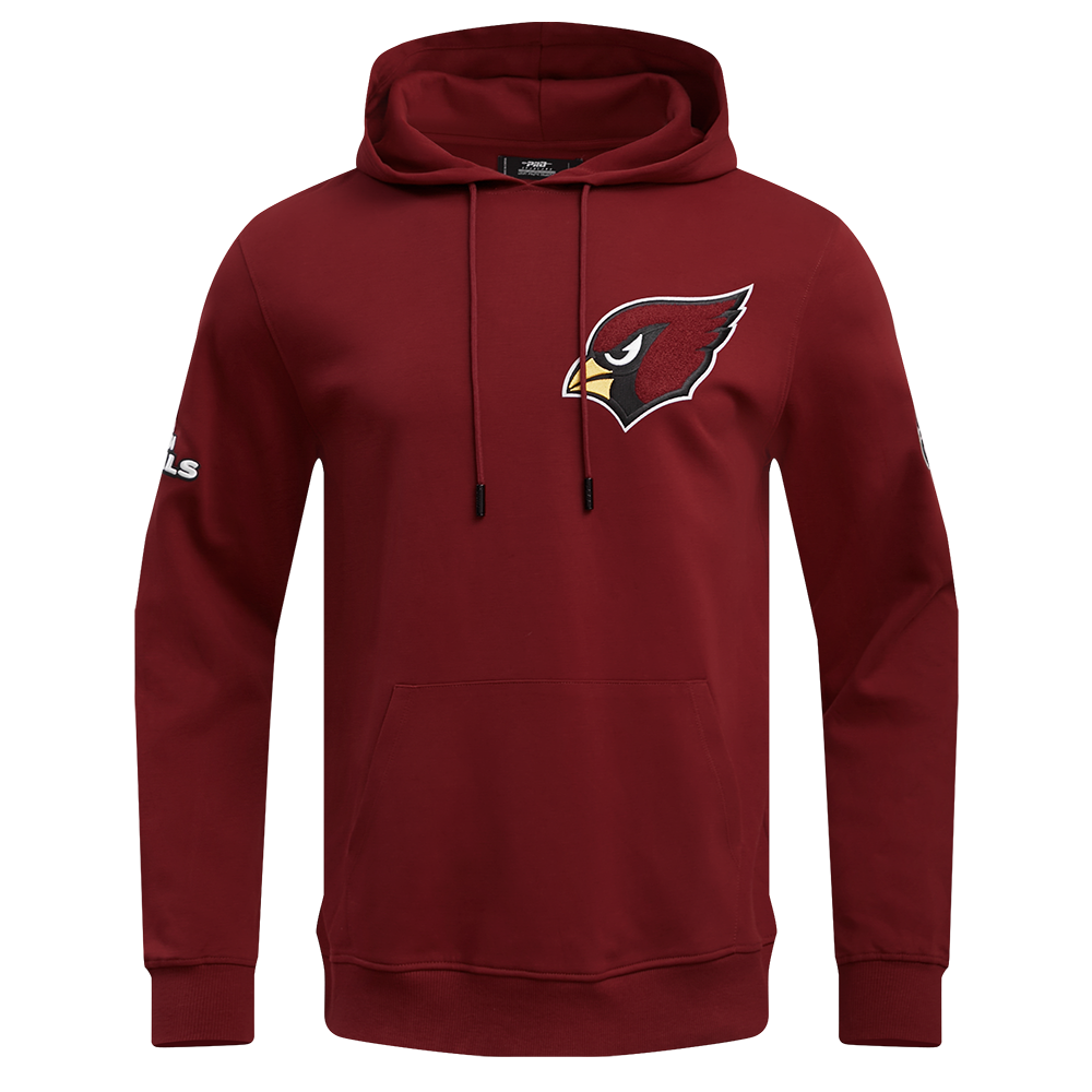 NFL ARIZONA CARDINALS CLASSIC CHENILLE PO HOODIE (CARDINAL RED)