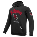 NFL ARIZONA CARDINALS OLD ENGLISH CHANDAIL À CAPUCHON POUR HOMME (NOIR)