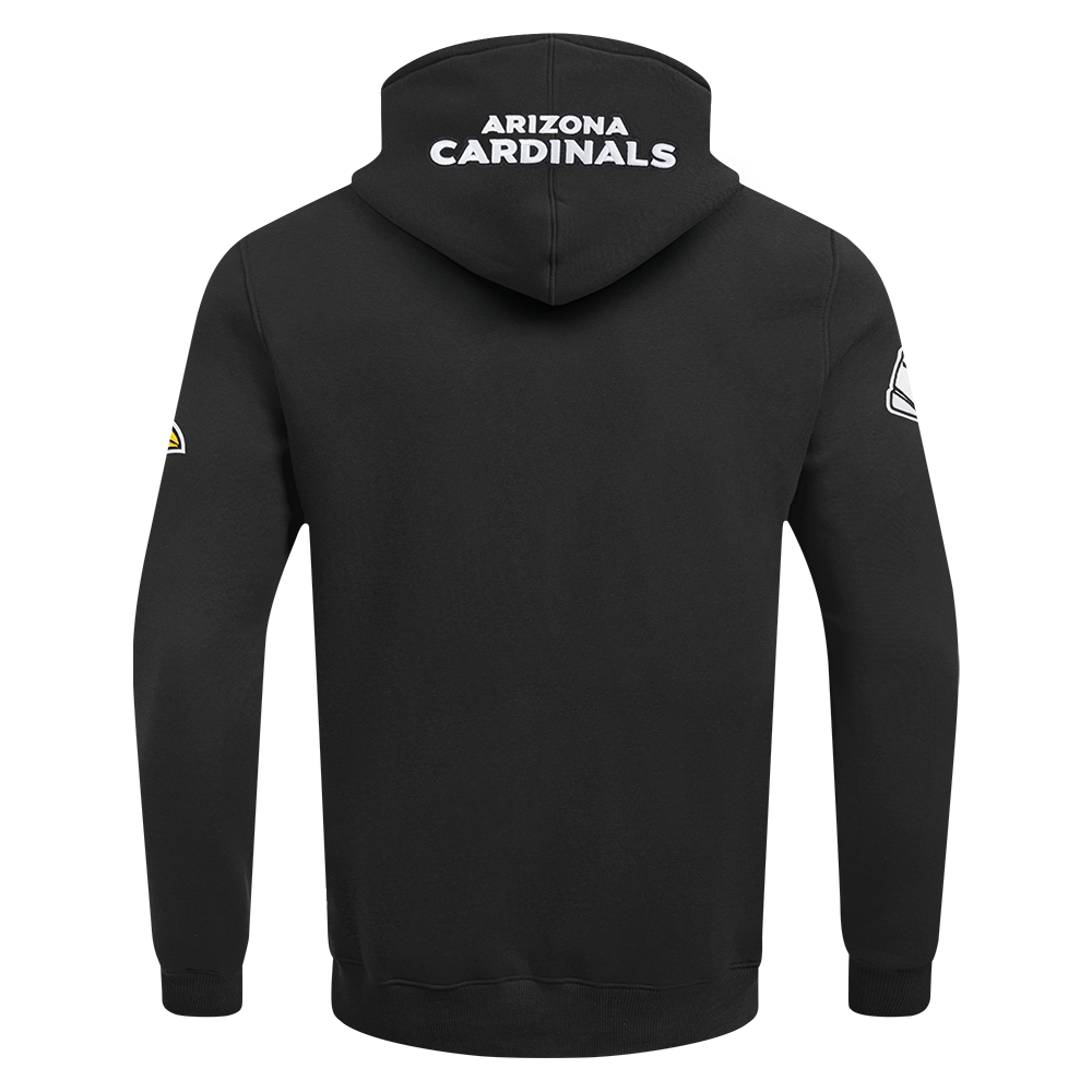 NFL ARIZONA CARDINALS OLD ENGLISH CHANDAIL À CAPUCHON POUR HOMME (NOIR)