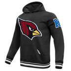 NFL ARIZONA CARDINALS CHANDAIL À CAPUCHON MASHUP CÔTELÉ POUR HOMME (NOIR)