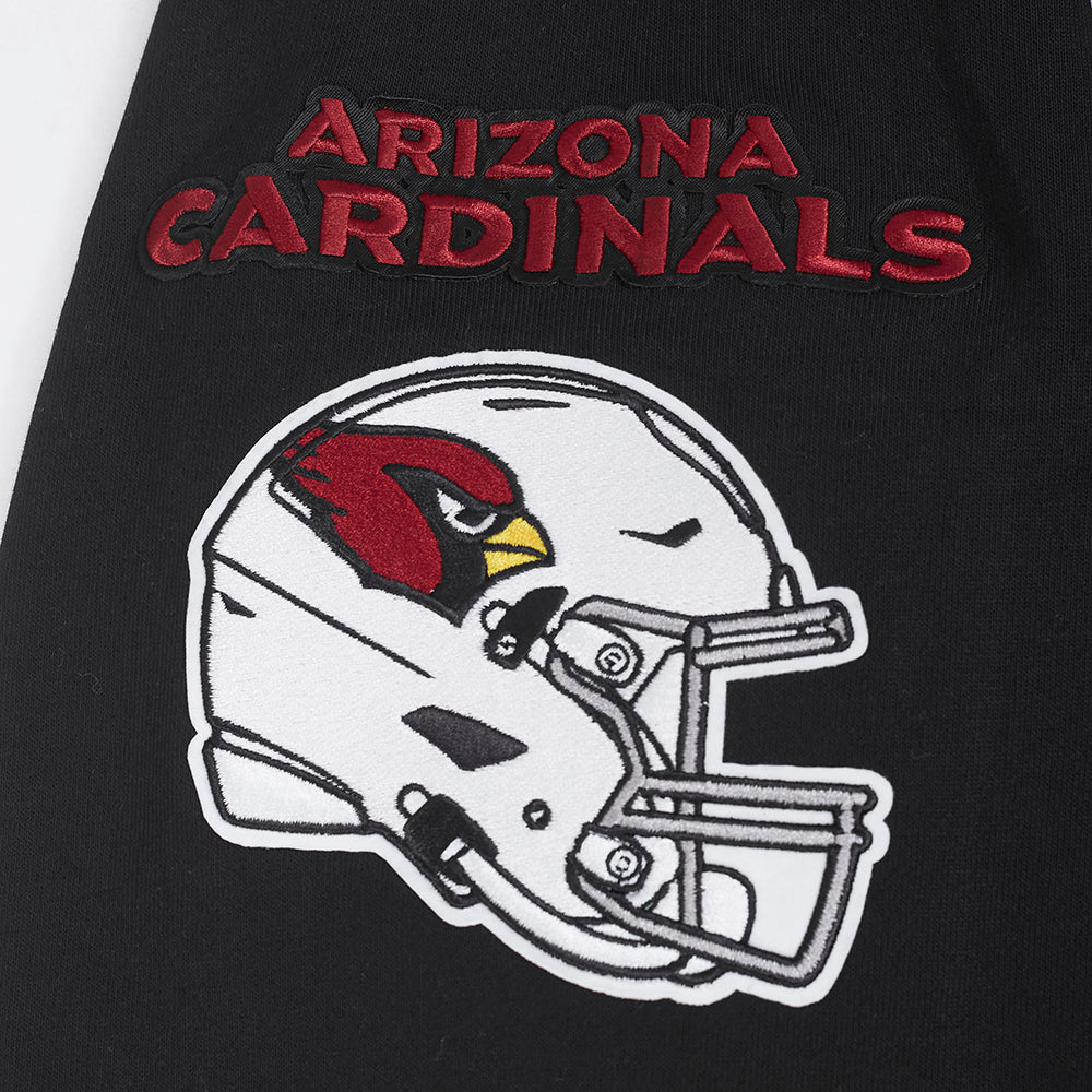 NFL ARIZONA CARDINALS CHANDAIL À COL ROND MASHUP CÔTELÉ POUR HOMME (NOIR)