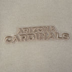 NFL ARIZONA CARDINALS NEUTRAL CHANDAIL À COL ROND EN MOLLETON À ÉPAULES TOMBANTES POUR HOMME (TAUPE)
