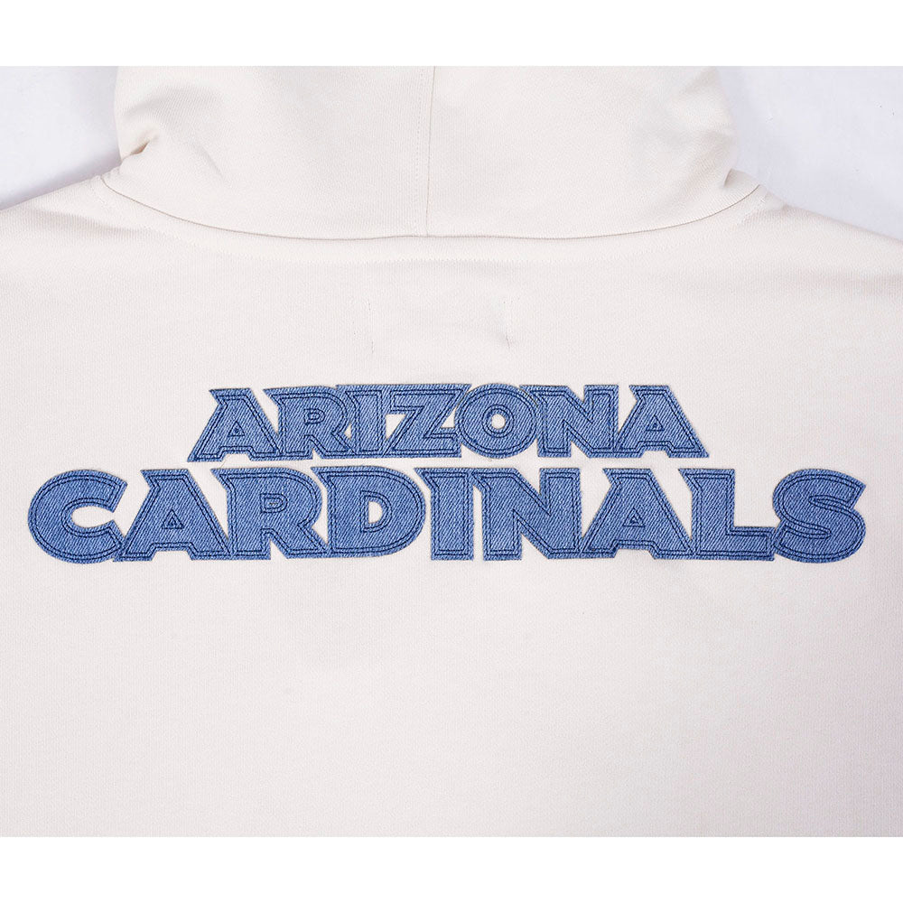 NFL ARIZONA CARDINALS VARSITY BLUES MEN'S FLC PO HOODIE (LINEN)