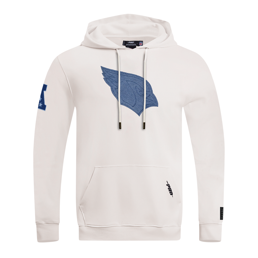 NFL ARIZONA CARDINALS VARSITY BLUES MEN'S FLC PO HOODIE (LINEN)