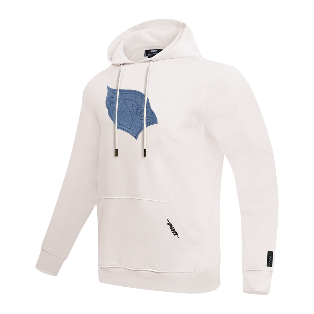 NFL ARIZONA CARDINALS VARSITY BLUES MEN'S FLC PO HOODIE (LINEN)
