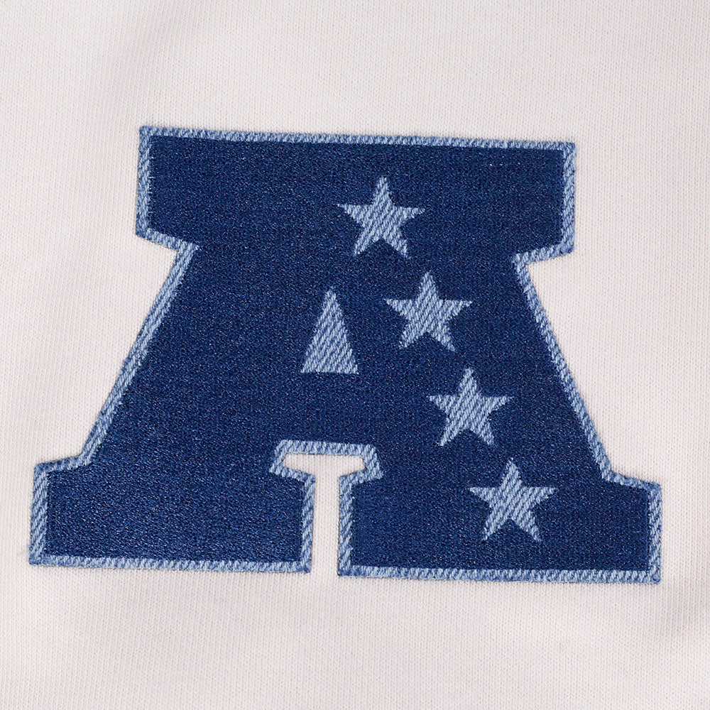 NFL ARIZONA CARDINALS VARSITY BLUES MEN'S FLC PO HOODIE (LINEN)