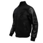NFL ARIZONA CARDINALS TRIPLE BLACK BLOUSON COLLÉGIAL EN LAINE POUR HOMME (TRIPLE NOIR HOMME)