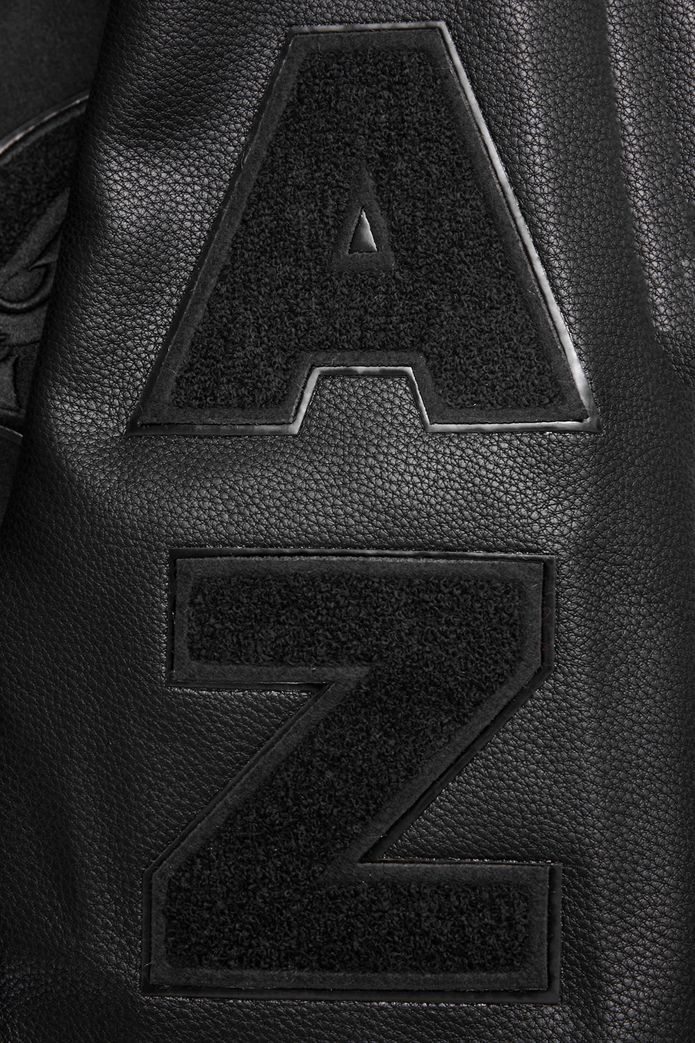 NFL ARIZONA CARDINALS TRIPLE BLACK BLOUSON COLLÉGIAL EN LAINE POUR HOMME (TRIPLE NOIR HOMME)