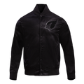 NFL ARIZONA CARDINALS TRIPLE BLACK MEN'S SATIN JACKET (TRIPLE BLACK MEN'S)