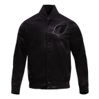 NFL ARIZONA CARDINALS TRIPLE BLACK MEN'S SATIN JACKET (TRIPLE BLACK MEN'S)