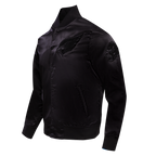 NFL ARIZONA CARDINALS TRIPLE BLACK MEN'S SATIN JACKET (TRIPLE BLACK MEN'S)