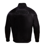 NFL ARIZONA CARDINALS TRIPLE BLACK MEN'S SATIN JACKET (TRIPLE BLACK MEN'S)
