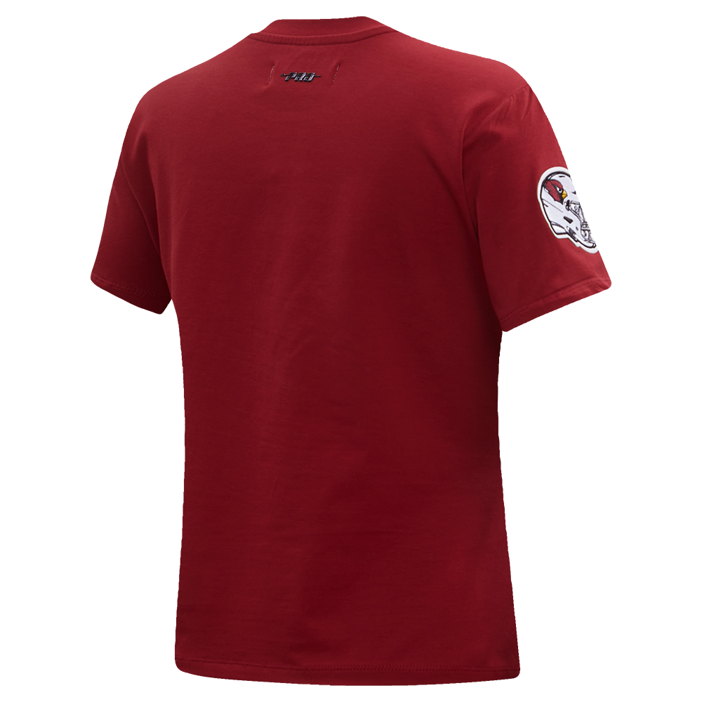 NFL ARIZONA CARDINALS CLASSIC T-SHIRT AJUSTÉ EN JERSEY SIMPLE À MANCHES COURTES POUR FEMME (ROUGE CARDINAL)