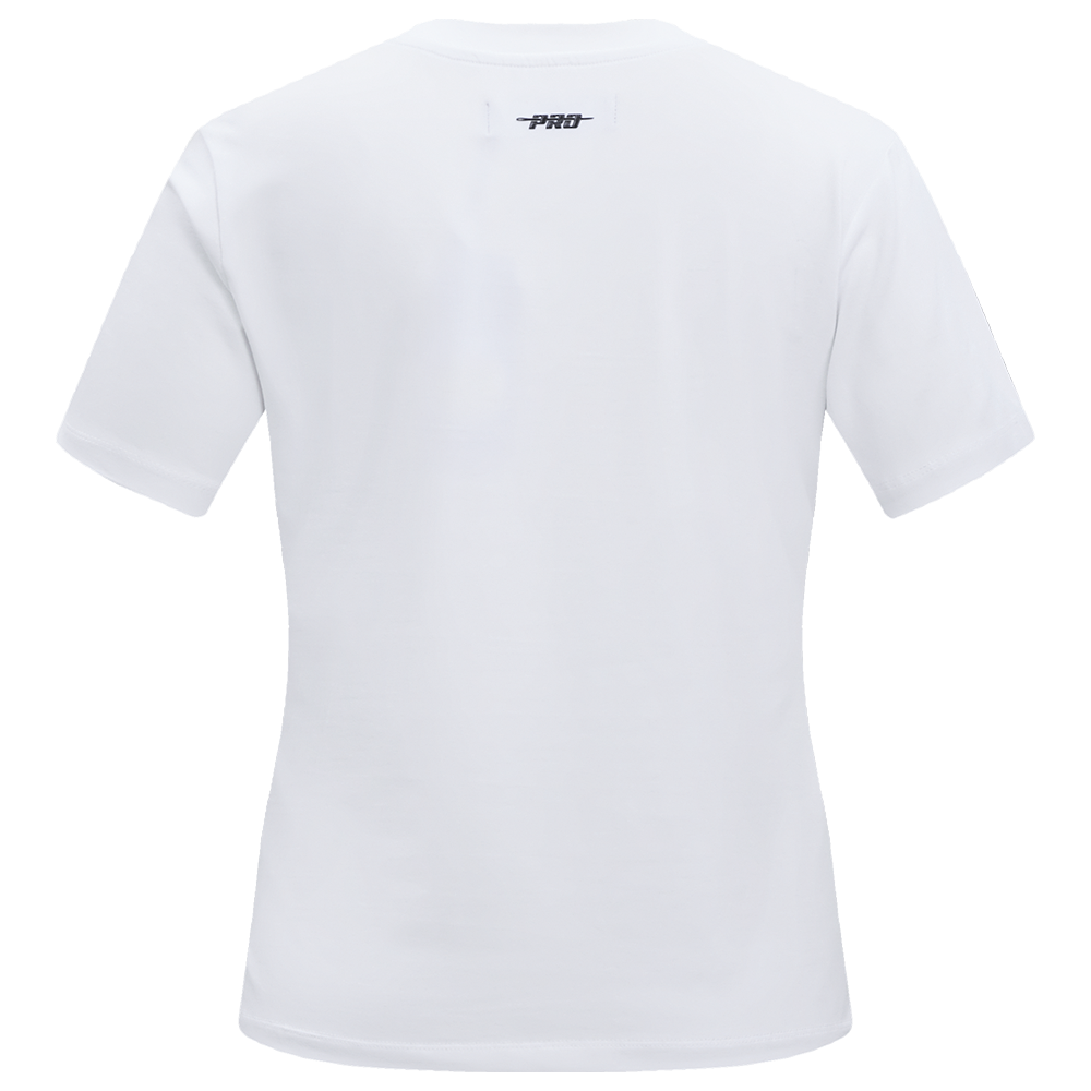 NFL ARIZONA CARDINALS CLASSIC T-SHIRT AJUSTÉ EN JERSEY SIMPLE À MANCHES COURTES POUR FEMME (BLANC)