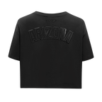 NFL ARIZONA CARDINALS TRIPLE BLACK WOMEN'S SJ BOXY TEE (TRIPLE BLACK)