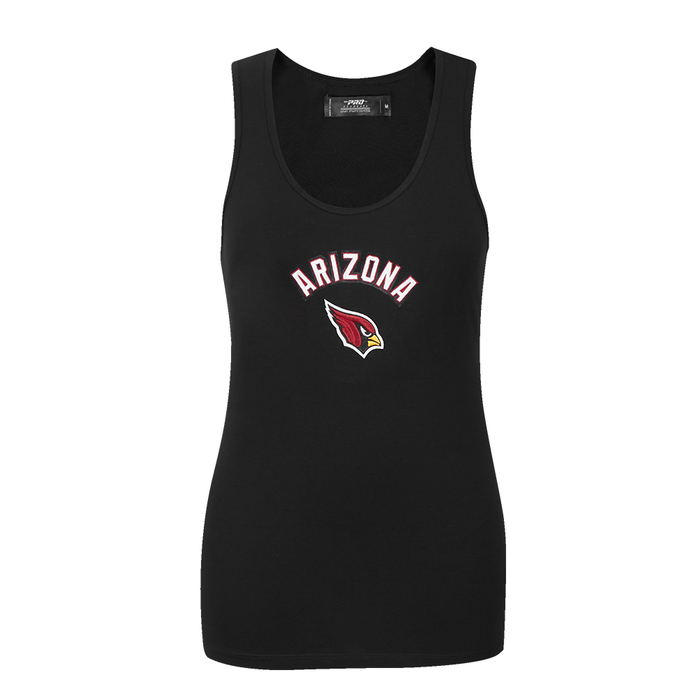 NFL ARIZONA CARDINALS CLASSIC CAMISOLE DOS NAGEUR À COUPE DÉCONTRACTÉE POUR FEMME (NOIR)