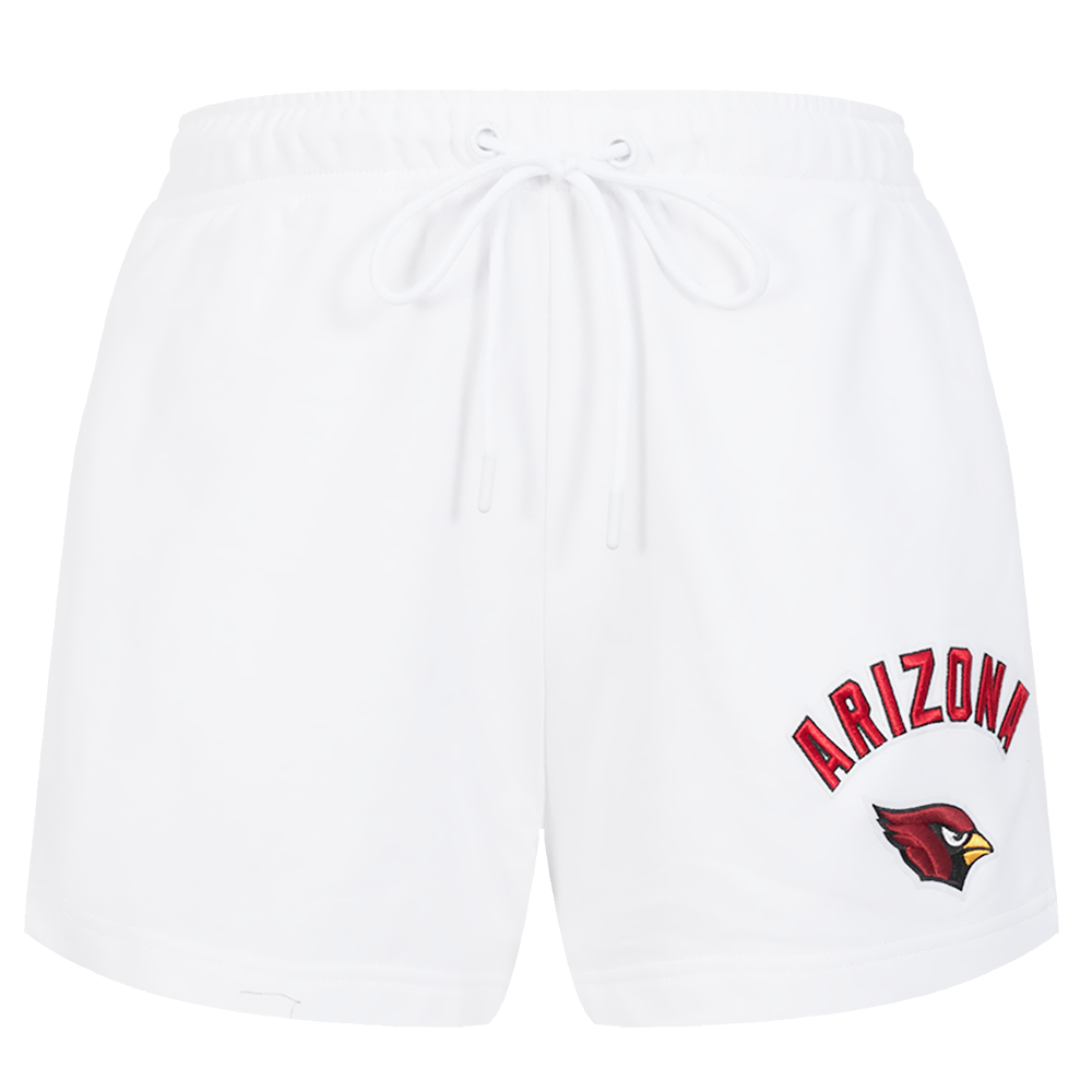 NFL ARIZONA CARDINALS CLASSIC WOMEN'S FLEECE SHORT (WHITE)