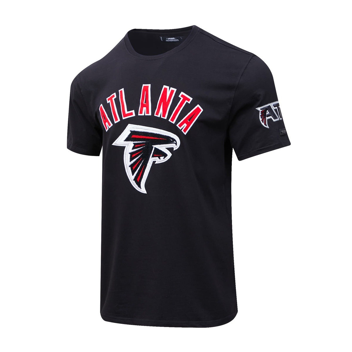 NFL ATLANTA FALCONS CLASSIC BRISTLE MEN'S TEE (BLACK)