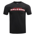 NFL ATLANTA  FALCONS CLASSIC CHENILLE MEN'S   TEE (BLACK)