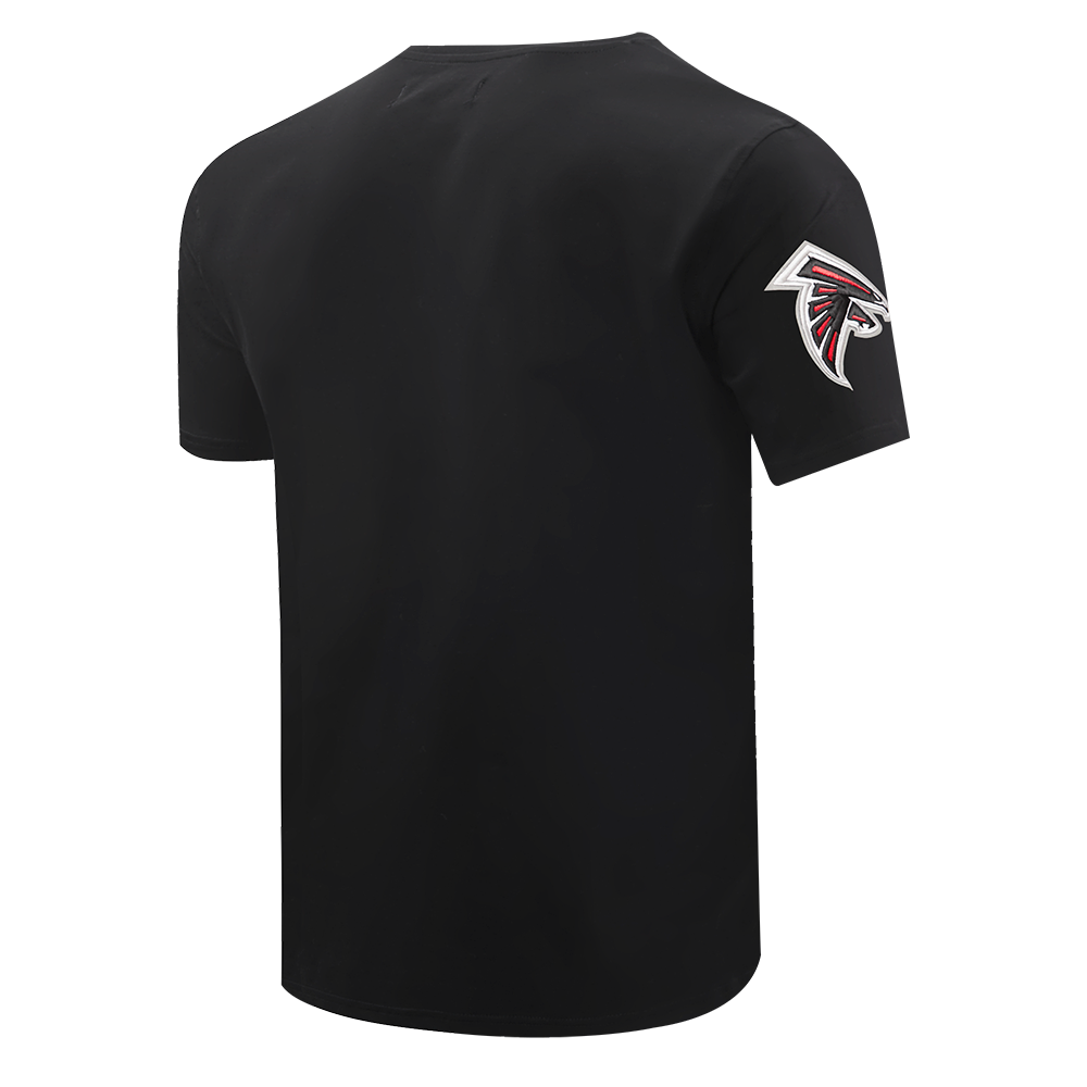NFL ATLANTA  FALCONS CLASSIC CHENILLE MEN'S   TEE (BLACK)