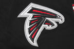 NFL ATLANTA  FALCONS CLASSIC CHENILLE MEN'S   TEE (BLACK)