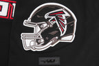 NFL ATLANTA  FALCONS CLASSIC CHENILLE MEN'S   TEE (BLACK)