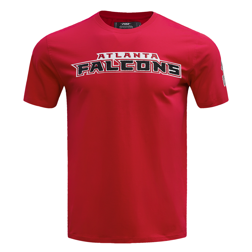 NFL ATLANTA  FALCONS CLASSIC CHENILLE MEN'S   TEE (RED)