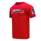 NFL ATLANTA  FALCONS CLASSIC CHENILLE MEN'S   TEE (RED)
