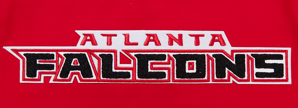 NFL ATLANTA  FALCONS CLASSIC CHENILLE MEN'S   TEE (RED)