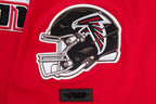 NFL ATLANTA  FALCONS CLASSIC CHENILLE MEN'S   TEE (RED)