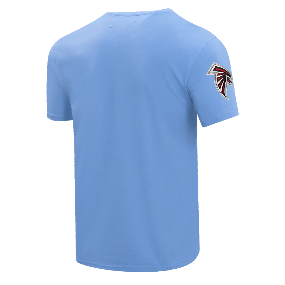 NFL ATLANTA  FALCONS CLASSIC CHENILLE SINGLE JERSEY TEE (UNIVERSITY BLUE)