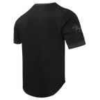 NFL ATLANTA FALCONS TRIPLE BLACK T-SHIRT EN MAILLE DOUBLE POUR HOMME (TRIPLE NOIR)