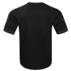 NFL ATLANTA FALCONS TRIPLE BLACK T-SHIRT EN MAILLE DOUBLE POUR HOMME (TRIPLE NOIR)