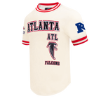 NFL ATLANTA FALCONS RETRO CLASSIC MEN'S TEE (EGGSHELL/ RED)