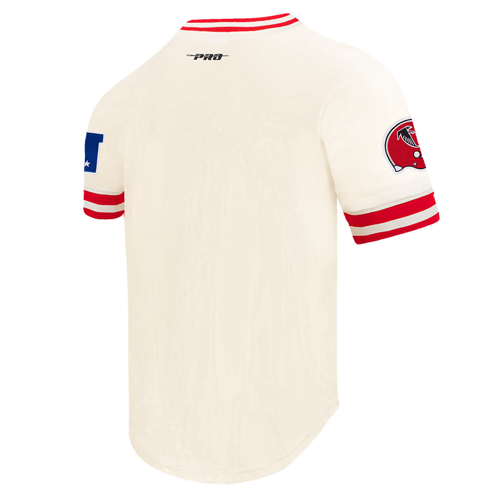 NFL ATLANTA FALCONS RETRO CLASSIC MEN'S TEE (EGGSHELL/ RED)