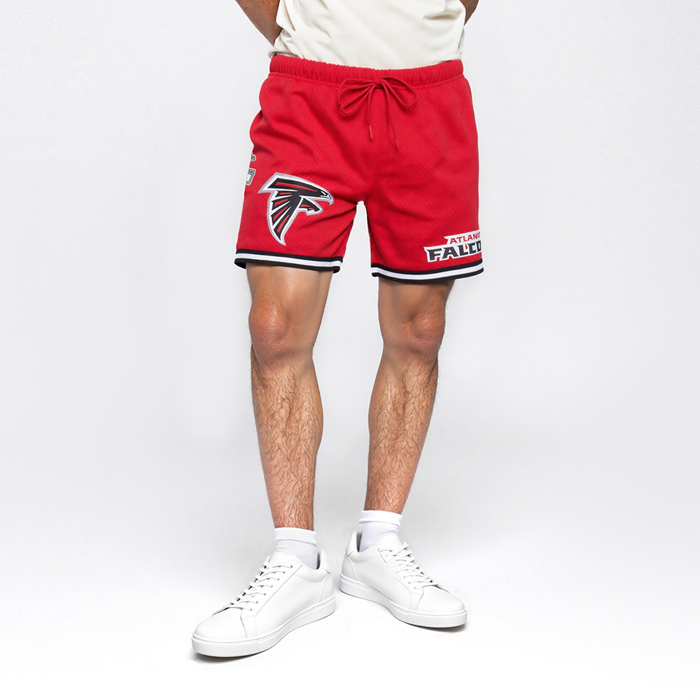NFL ATLANTA FALCONS CLASSIC MESH SHORT (RED/BLACK)