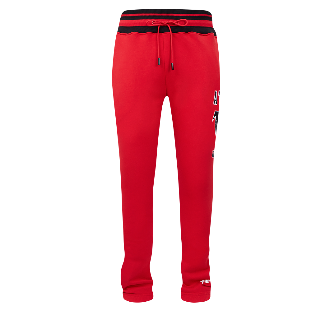 NFL ATLANTA FALCONS RETRO CLASSIC MEN'S SWEATPANT (RED/BLACK)