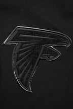 NFL ATLANTA FALCONS TRIPLE BLACK MEN'S DK FZ HOODIE (TRIPLE BLACK)