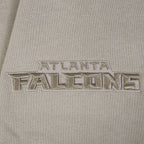 NFL ATLANTA FALCONS NEUTRAL CHANDAIL À COL ROND EN MOLLETON À ÉPAULES TOMBANTES POUR HOMME (TAUPE)