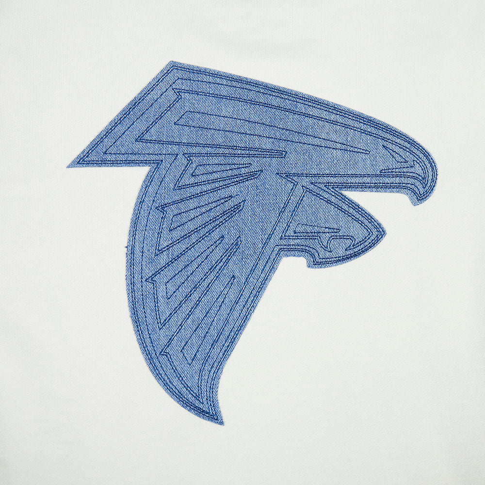 NFL ATLANTA FALCONS VARSITY BLUES PO HOODIE (LINEN)