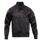 NFL ATLANTA FALCONS TRIPLE BLACK BLOUSON EN SATIN POUR HOMME (TRIPLE NOIR HOMME)