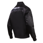 NFL ATLANTA FALCONS TRIPLE BLACK BLOUSON EN SATIN POUR HOMME (TRIPLE NOIR HOMME)