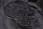NFL ATLANTA FALCONS TRIPLE BLACK BLOUSON EN SATIN POUR HOMME (TRIPLE NOIR HOMME)