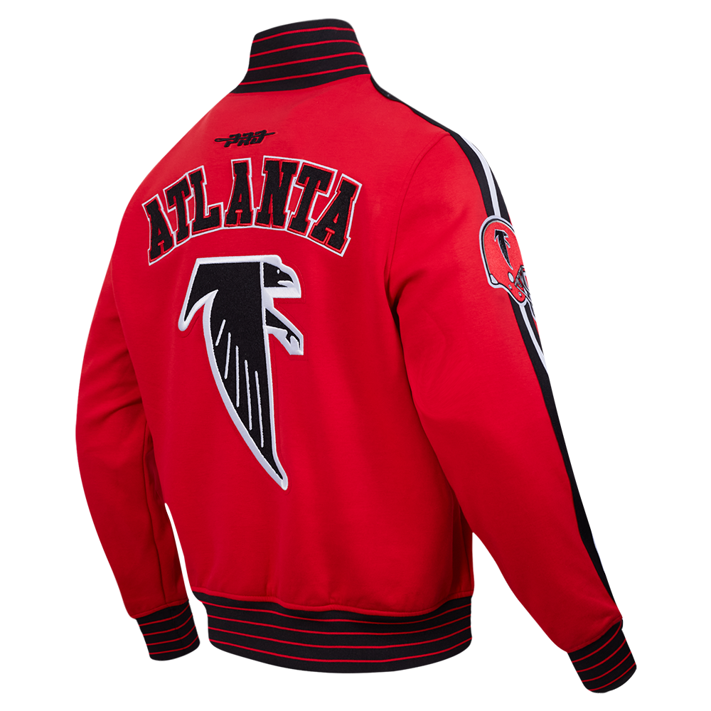 NFL ATLANTA FALCONS PRO GAME DAY RETRO JACKET (RED/BLACK/WHITE)